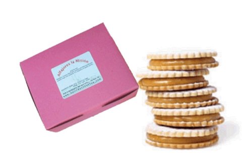 Chocolate Covered Dulce de Leche Alfajores - 12 count Chocolate Covered Dulce de Leche Alfajores - 12 count