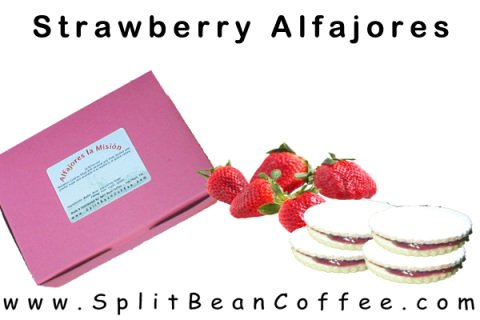 Strawberry Alfajores - 24 count Strawberry Alfajores - 24 count